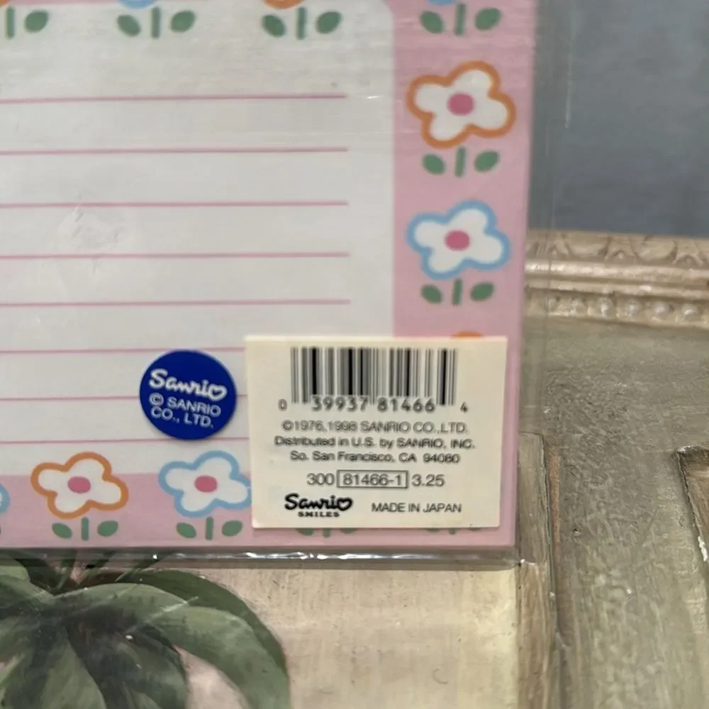 Vintage 90s Sanrio My Melody Stationary Set Japan Kawaii